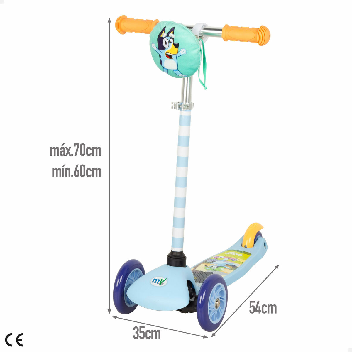 Patinete Scooter Bluey (2 Unidades)