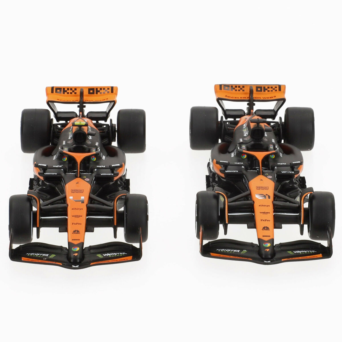 Coche de juguete McLaren F1 2024 MCL38 (6 Unidades)