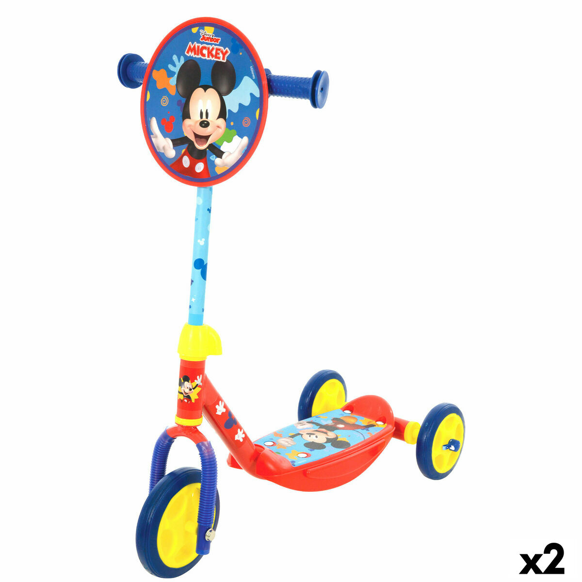 Patinete Scooter Mickey Mouse (2 Unidades)