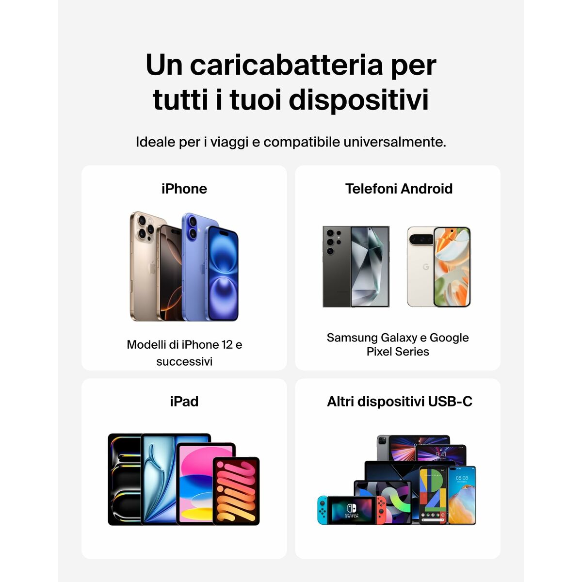 Cable USB a Lightning Belkin WCA012KQWH Blanco