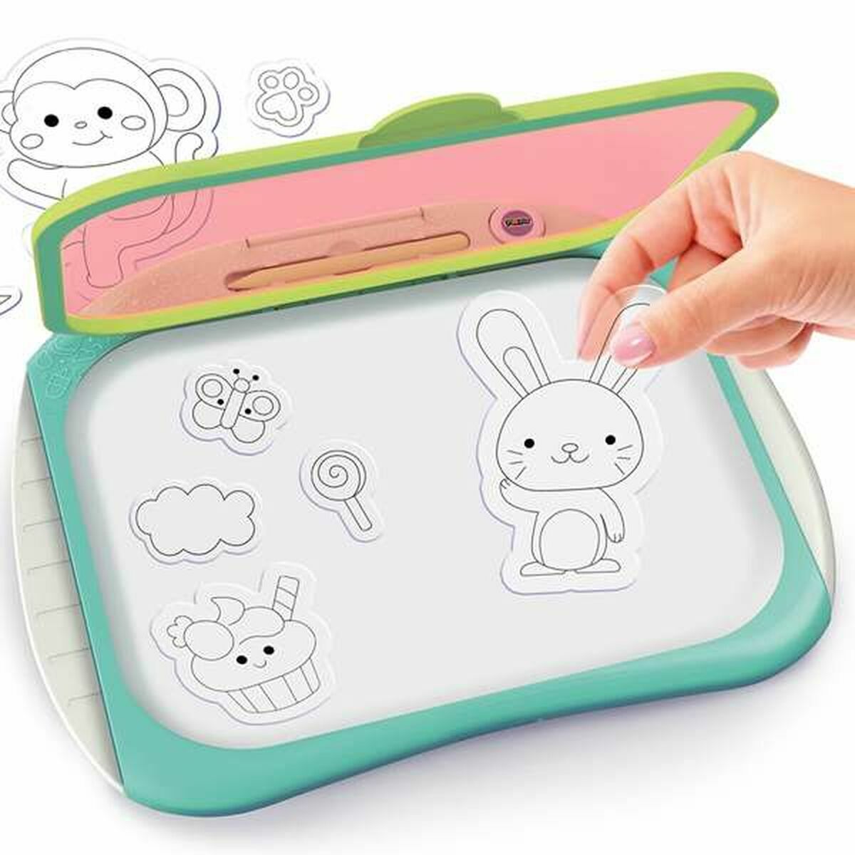 Pizarra 2 en 1 Canal Toys Doodle Copy Azul Plástico 40 x 33 x 6 cm