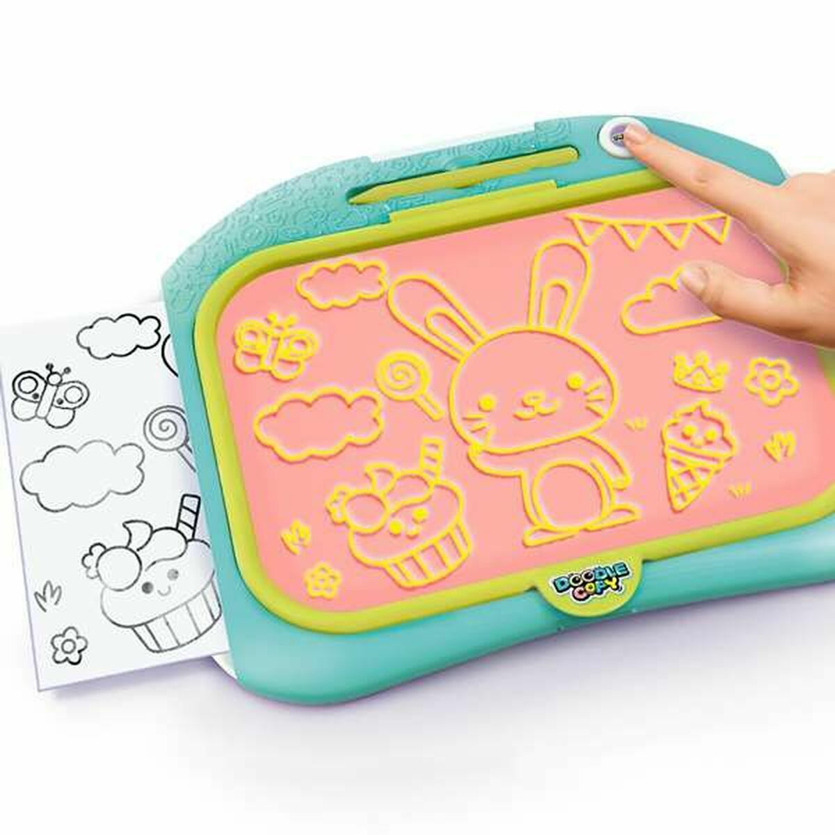 Pizarra 2 en 1 Canal Toys Doodle Copy Azul Plástico 40 x 33 x 6 cm