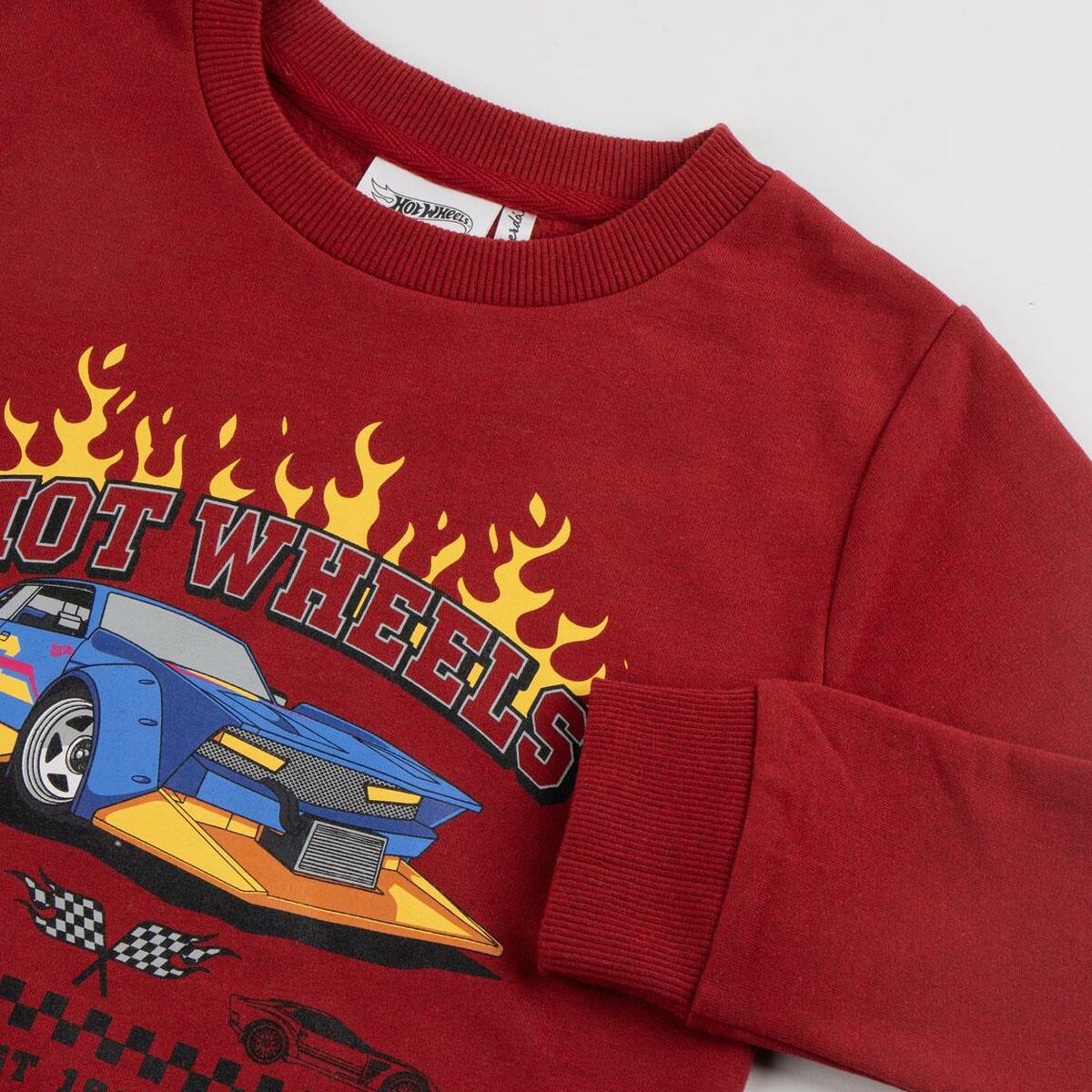 Sudadera sin Capucha Niño Hot Wheels Rojo