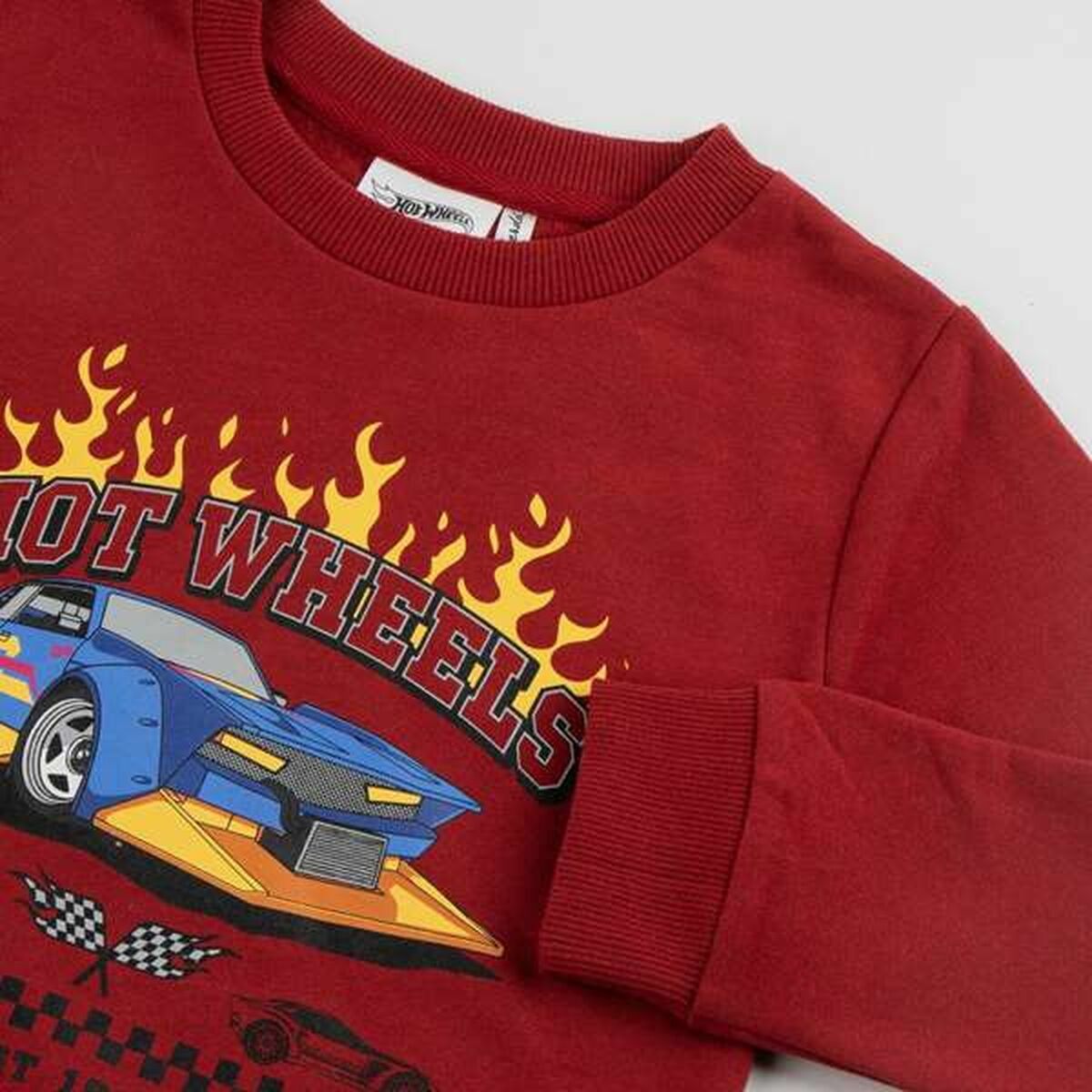 Sudadera sin Capucha Niño Hot Wheels Rojo