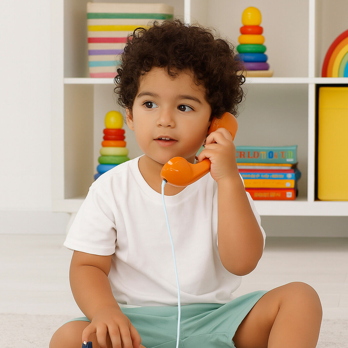 Teléfono de Juguete Bluey Plástico 16 x 18 x 8 cm (4 Unidades)