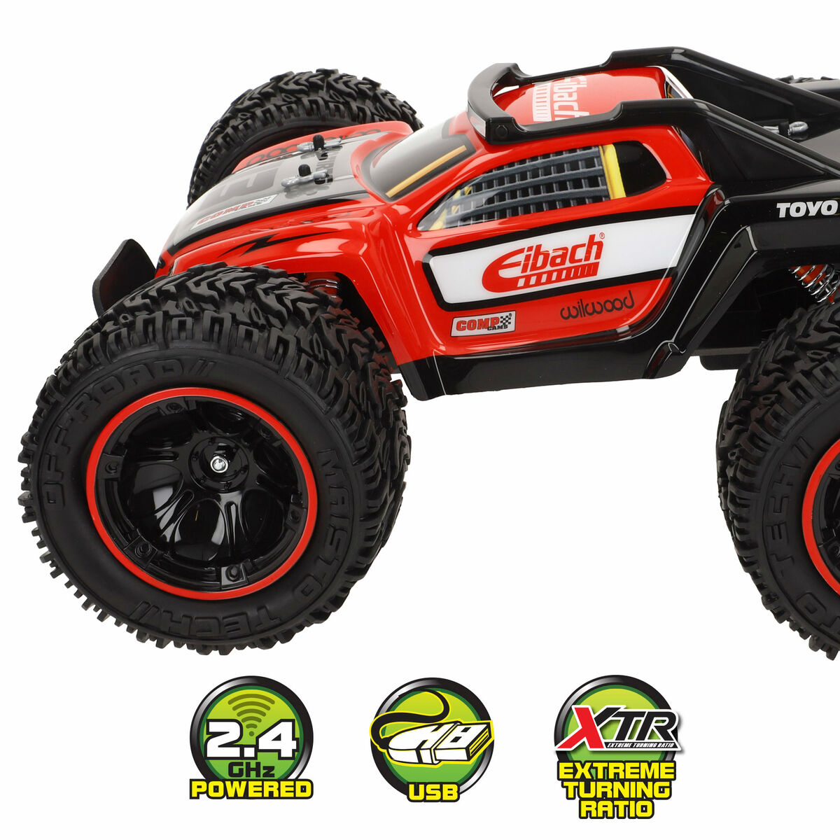 Coche Radio Control Maisto Trophy Truck Rojo 1:14 37 x 17 x 36 cm 2,4 GHz