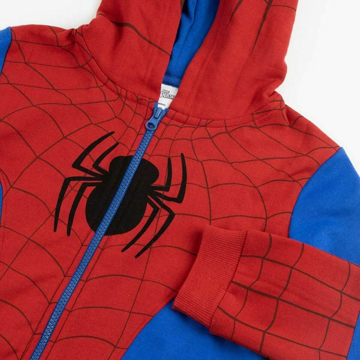 Sudadera con Capucha Niña Spider-Man Rojo