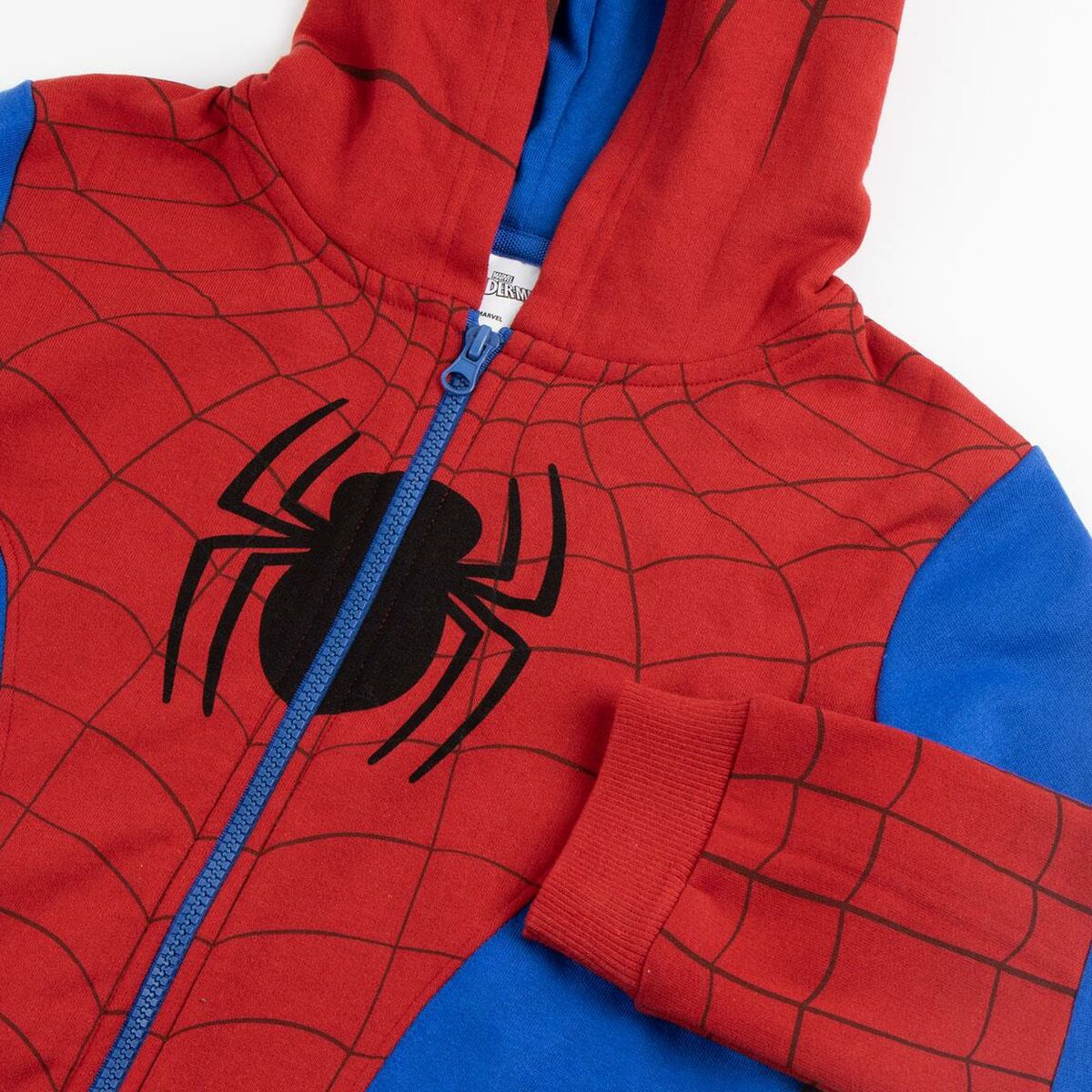 Sudadera con Capucha Niña Spider-Man Rojo
