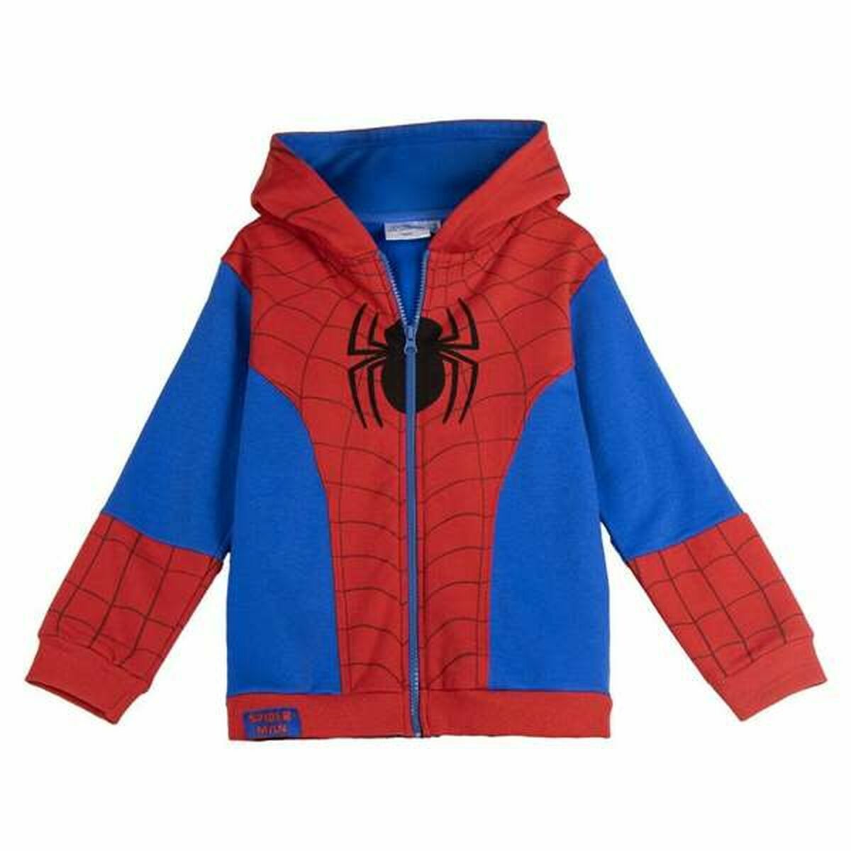 Sudadera con Capucha Niña Spider-Man Rojo
