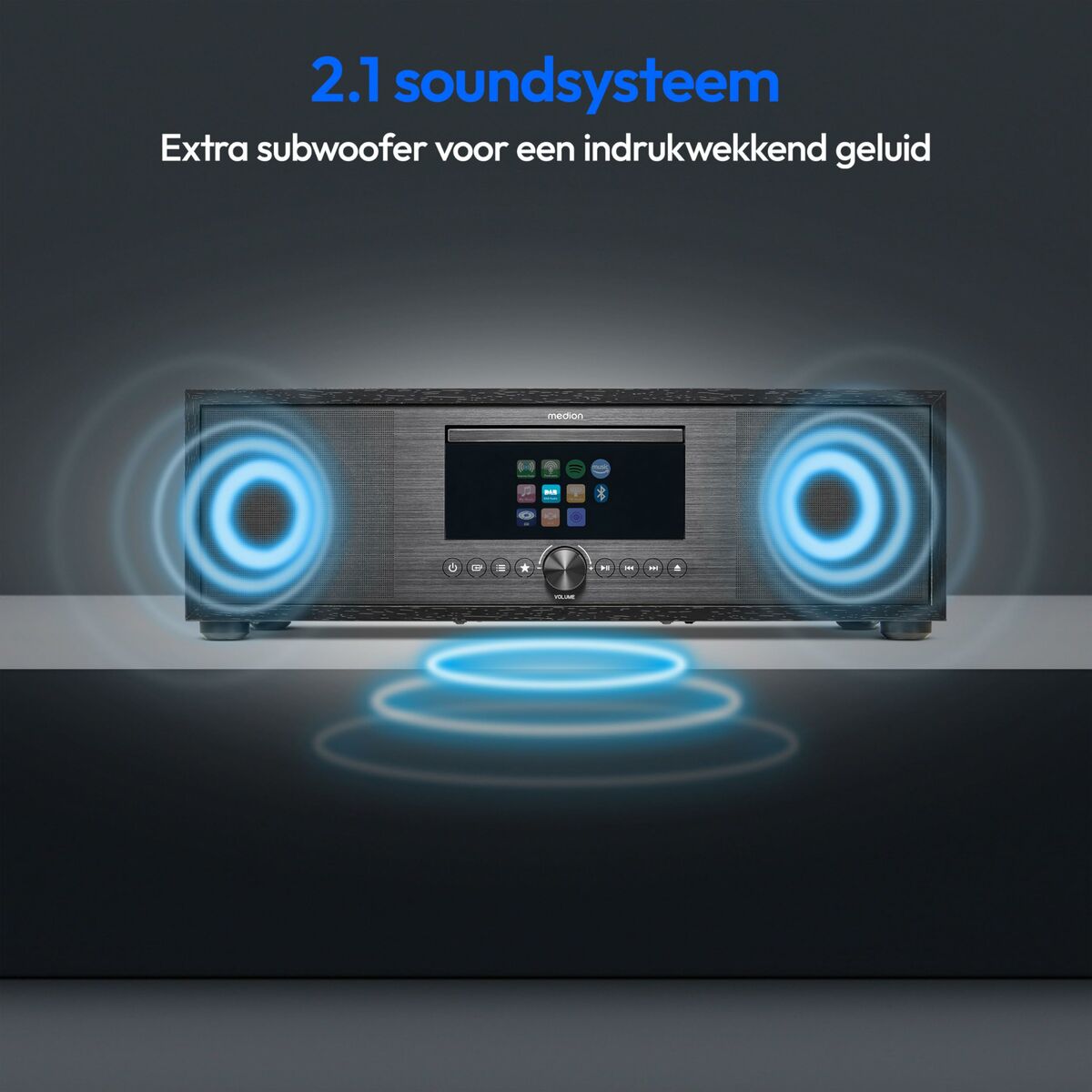 Microcadena de Música Medion