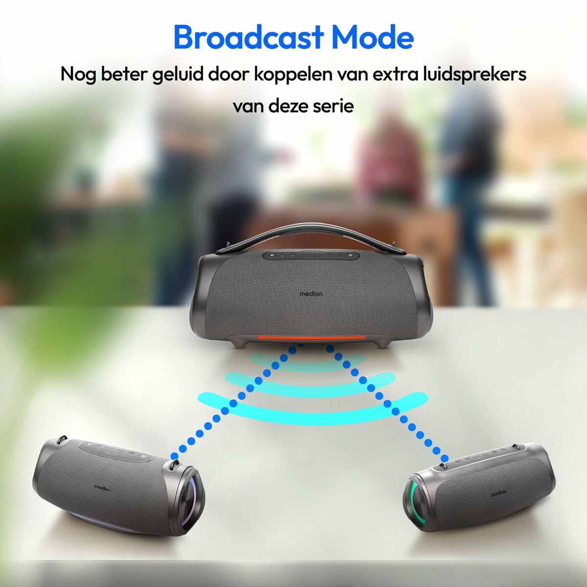 Altavoz Bluetooth Portátil Medion 15 W