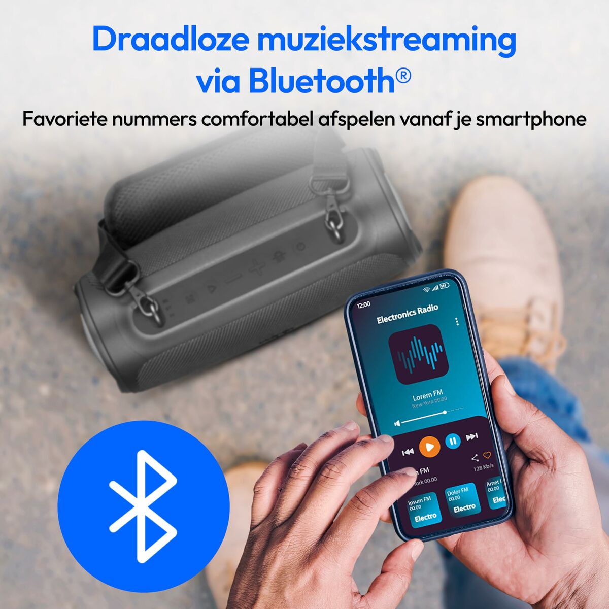 Altavoz Bluetooth Portátil Medion 15 W