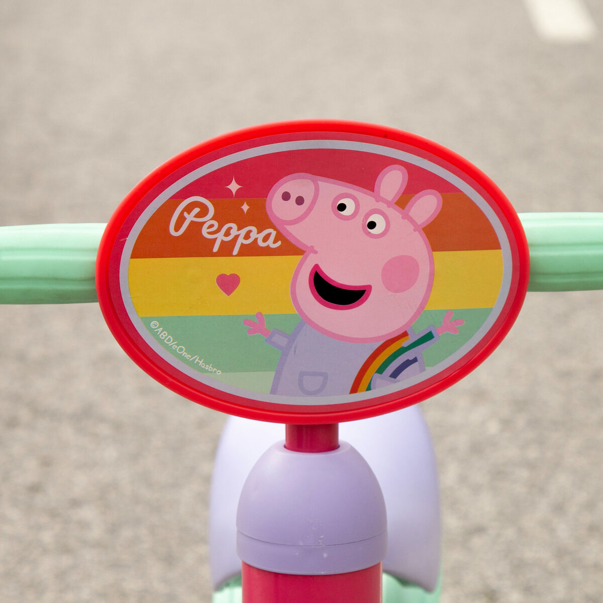 Triciclo Peppa Pig Multicolor 47 x 37 x 25 cm (2 Unidades)
