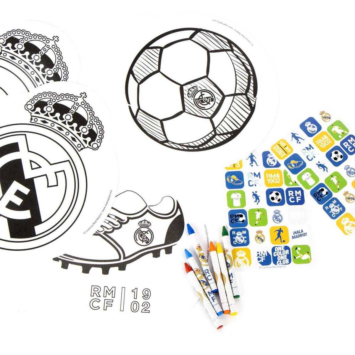 Set de Dibujo Real Madrid C.F.
