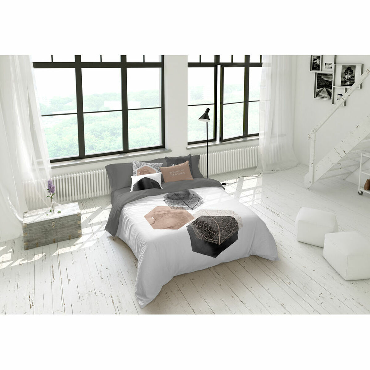 Funda Nórdica Naturals Nori 260 x 240 cm