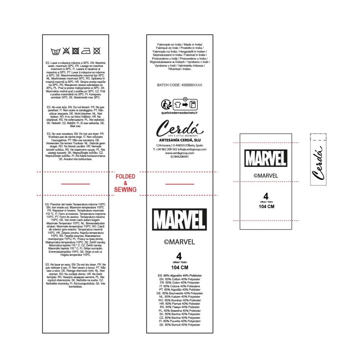 Sudadera sin Capucha Niño Spider-Man Beige