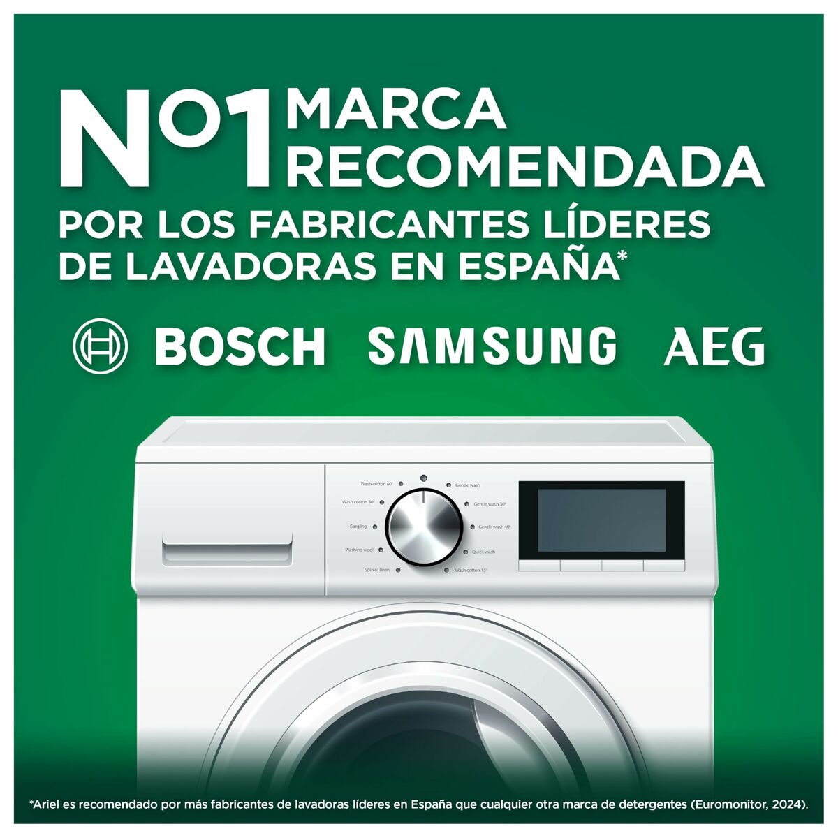 Detergente líquido Ariel FRESH SENSATIONS 30 lavados