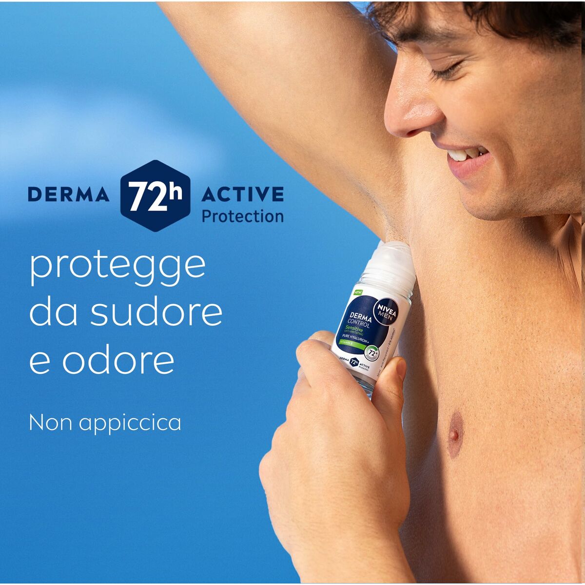 Desodorante Roll-On Nivea DERMA CONTROL SENSITIVE 50 ml