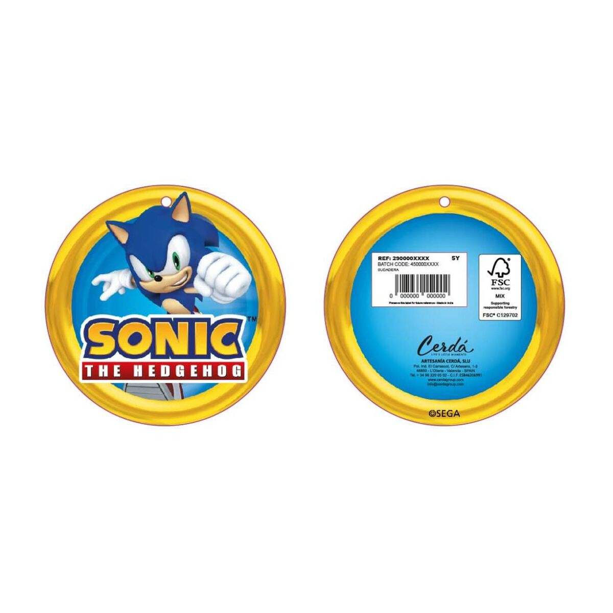 Sudadera sin Capucha Niño Sonic Azul oscuro