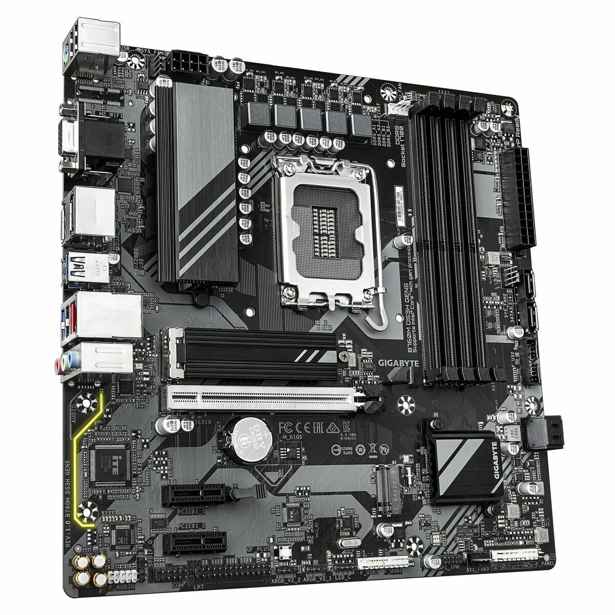 Placa Base Gigabyte B760M DS3H GEN5 INTEL B760 EXPRESS LGA 1700