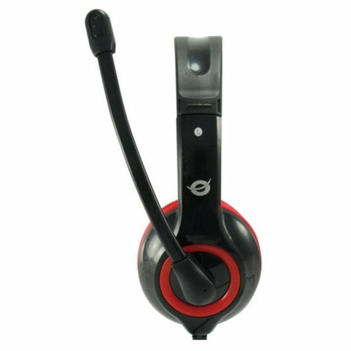 Auriculares con Micrófono Conceptronic CCHATSTARU2R Negro Rojo 2 m
