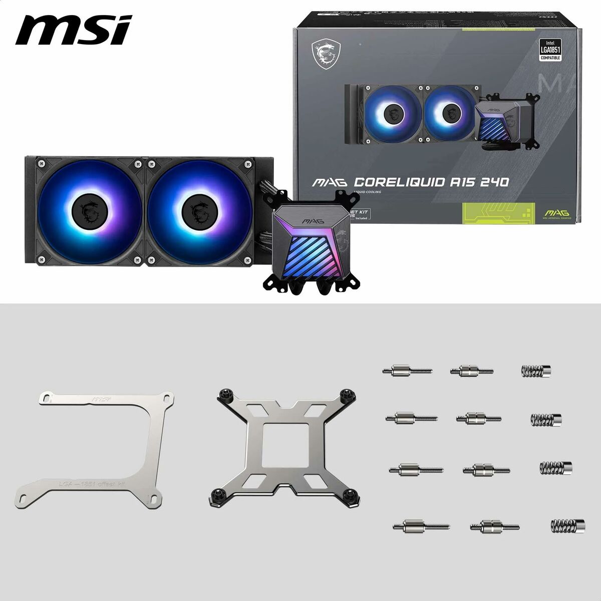 Kit de Refrigeración Líquida MSI 306-7ZWAA11-L80