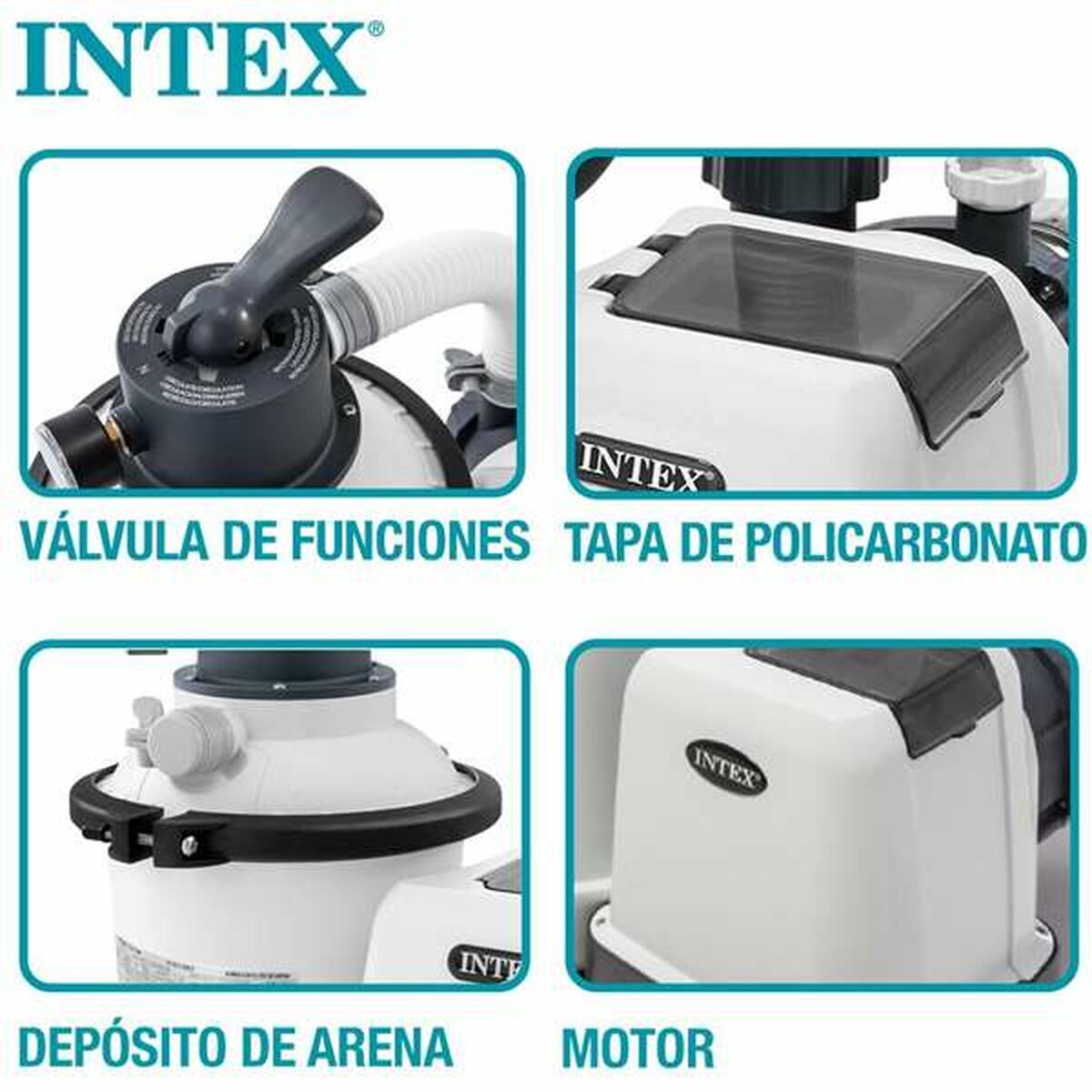 Depuradora para Piscina Intex Kristal Clear 29100 L (Reacondicionado A)