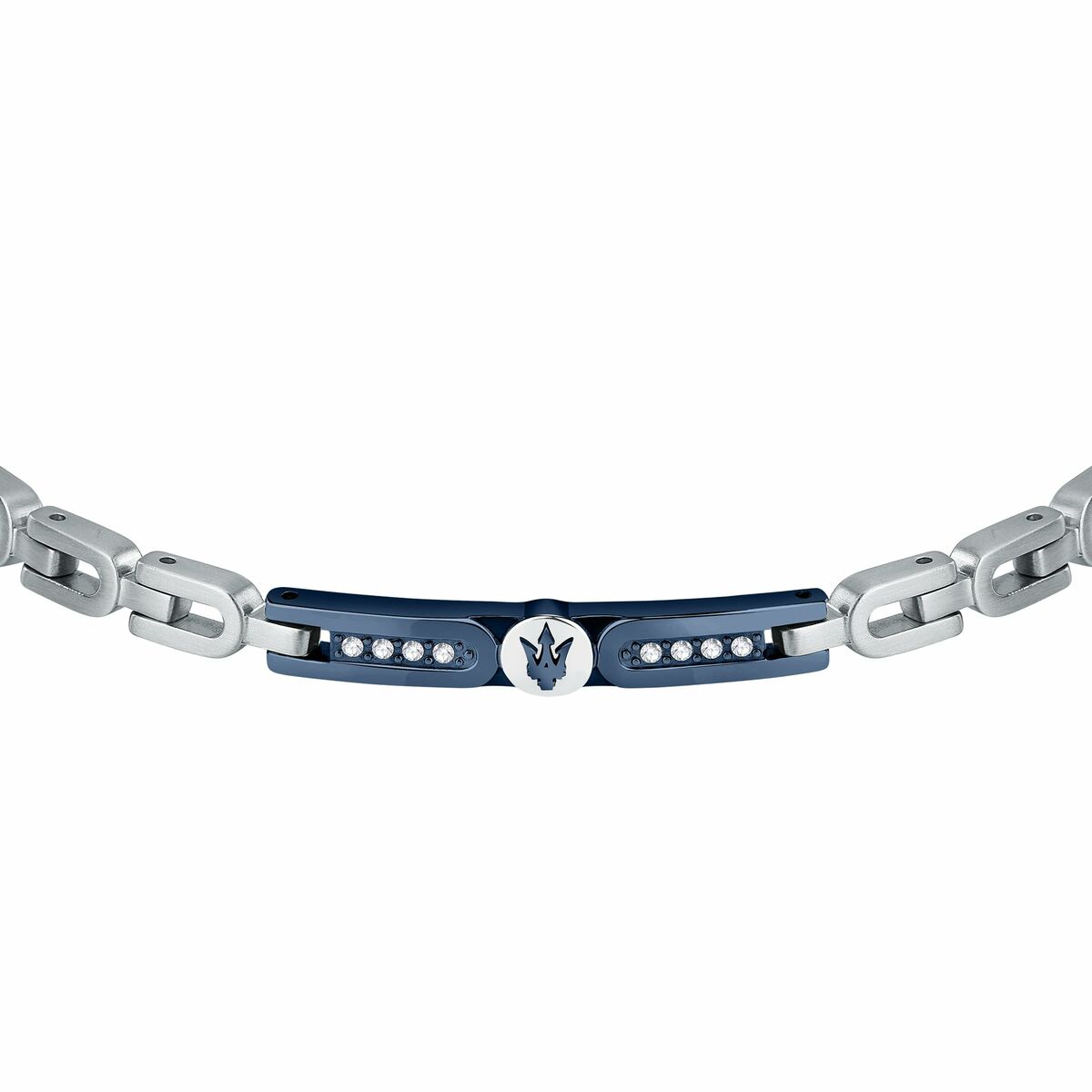 Pulsera Hombre Maserati Acero Inoxidable 21,5 cm Plateado