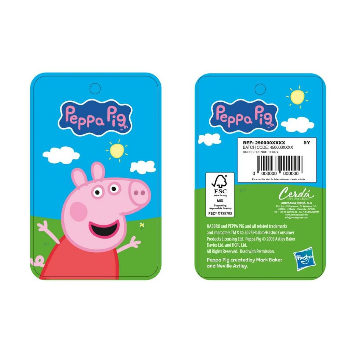 Vestido Peppa Pig Rosa