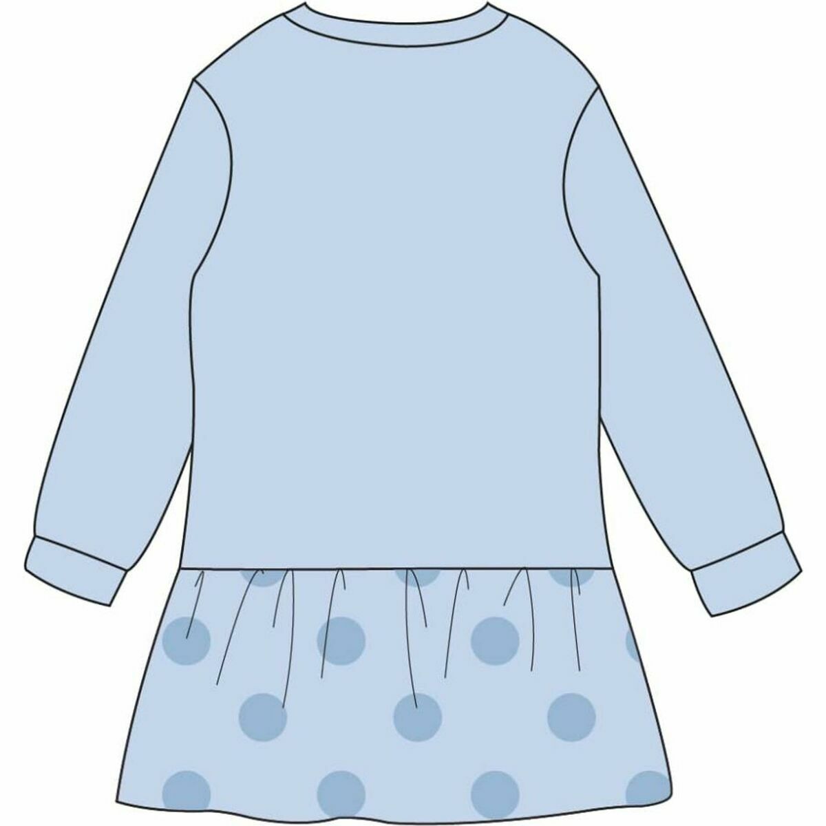 Vestido Bluey Azul claro