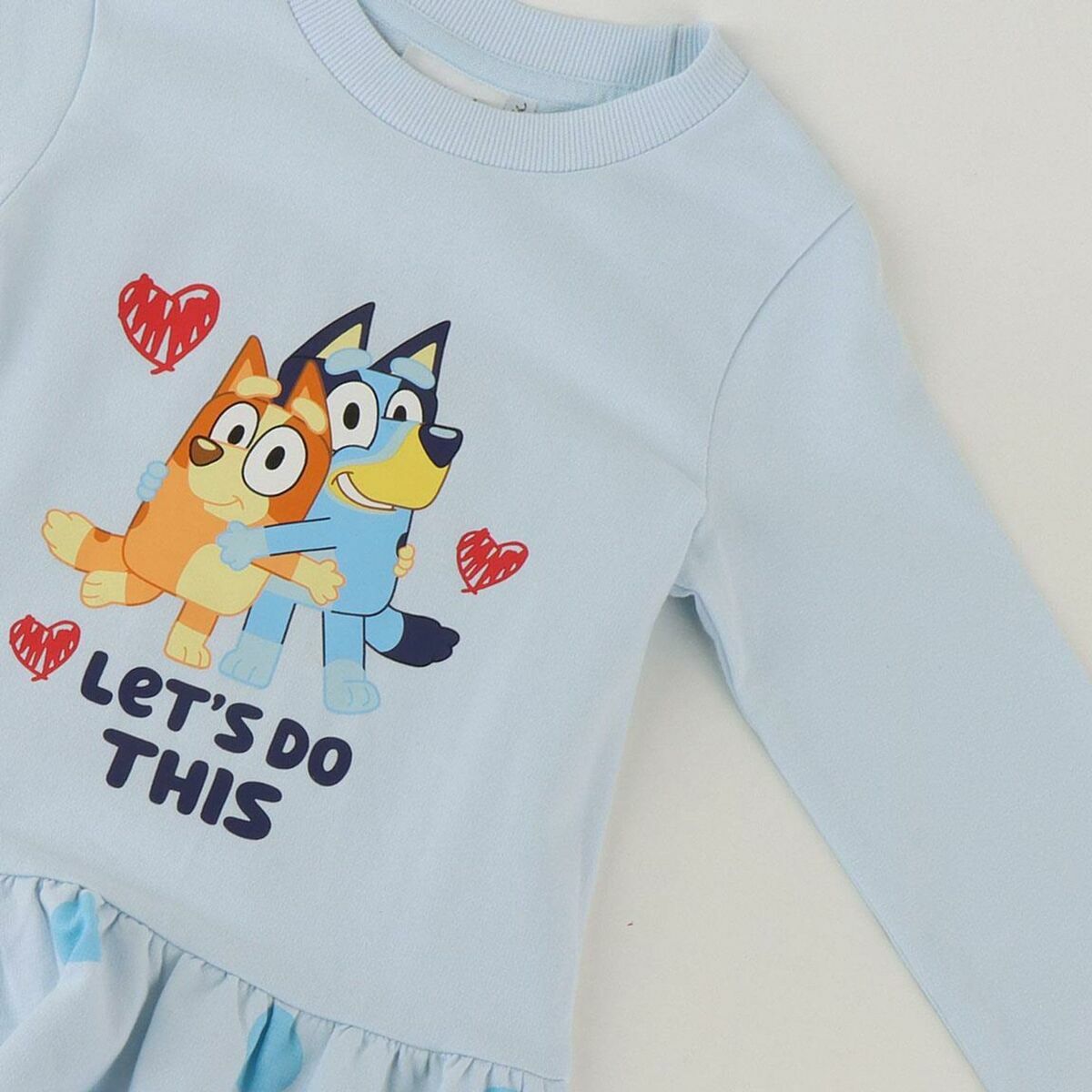 Vestido Bluey Azul claro