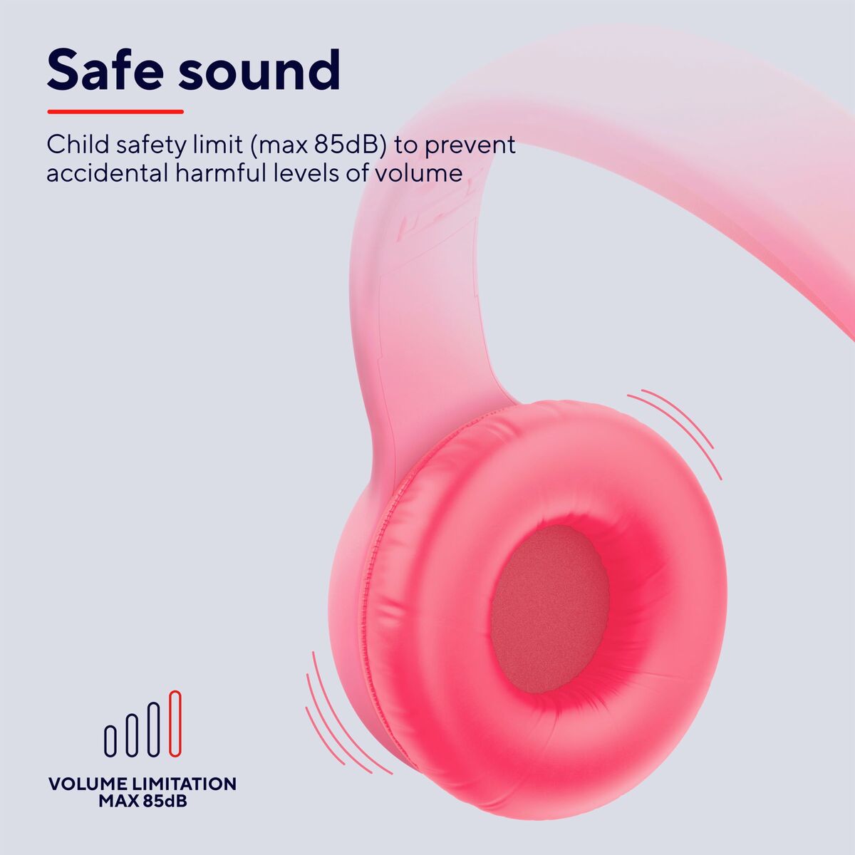 Auriculares Bluetooth Trust 25274 Rosa