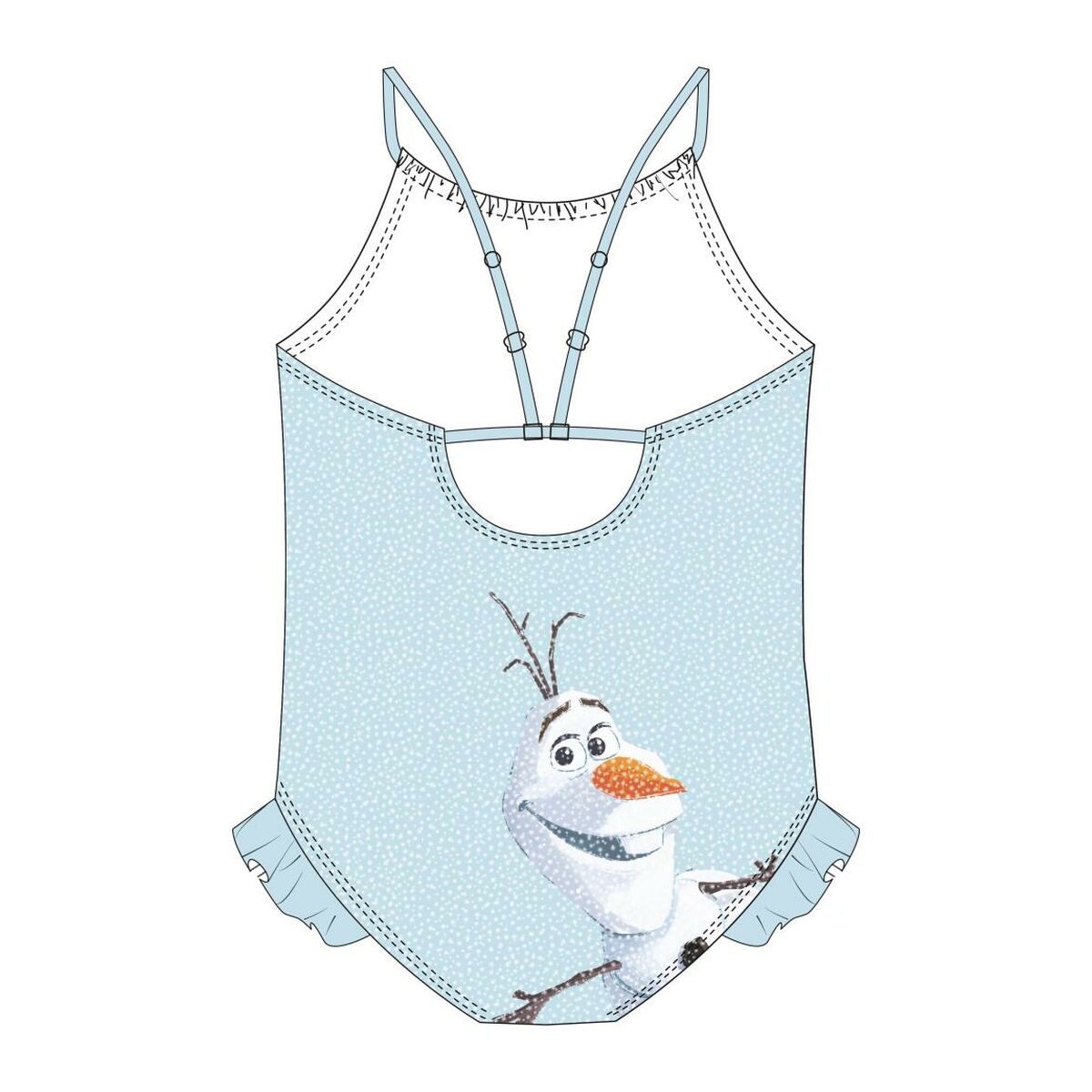 Bañador Niña Frozen Azul claro