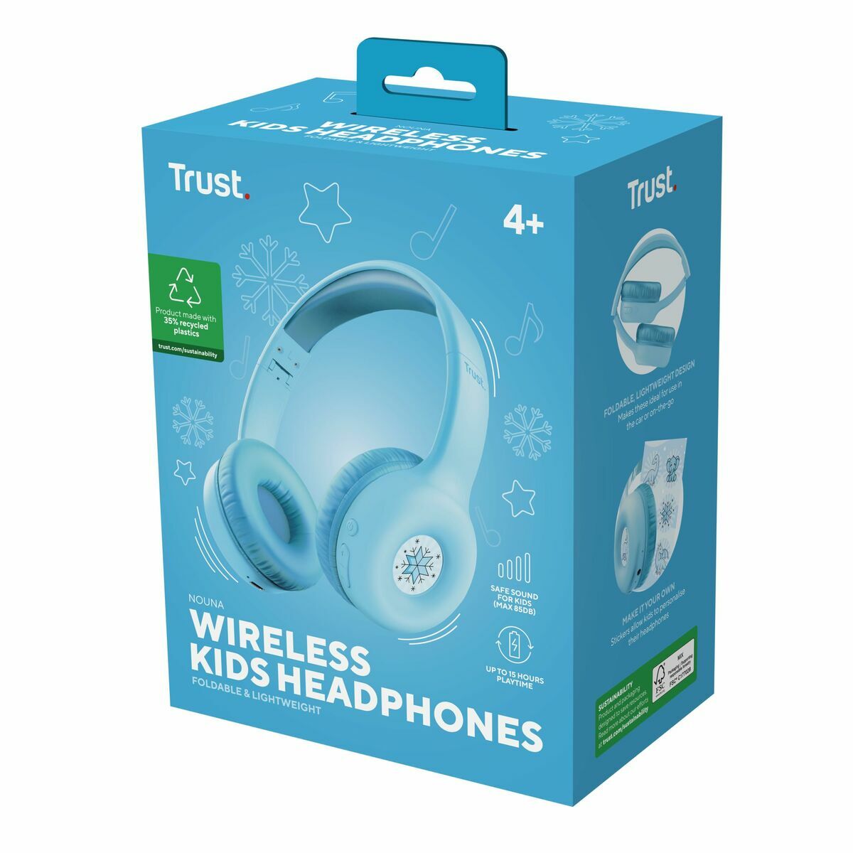 Auriculares Bluetooth Trust 25275 Azul
