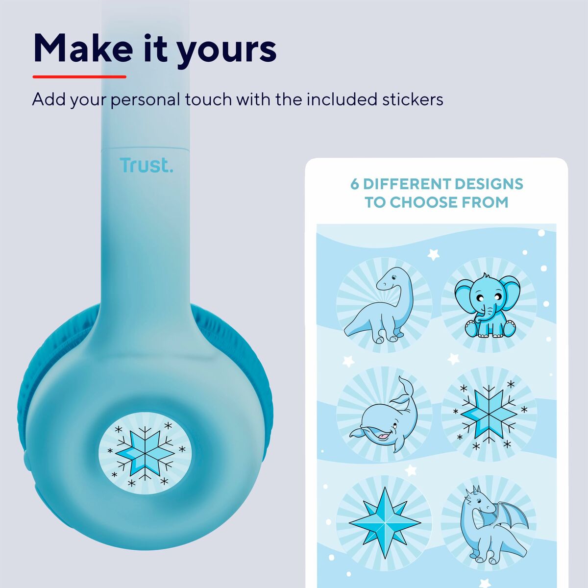 Auriculares Bluetooth Trust 25275 Azul