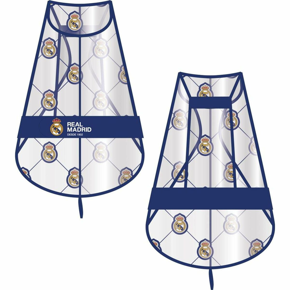 Chubasquero para Perro Real Madrid C.F. Azul M