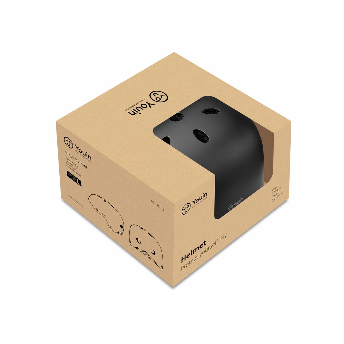 Casco Youin YOUIN MA1016 Negro L