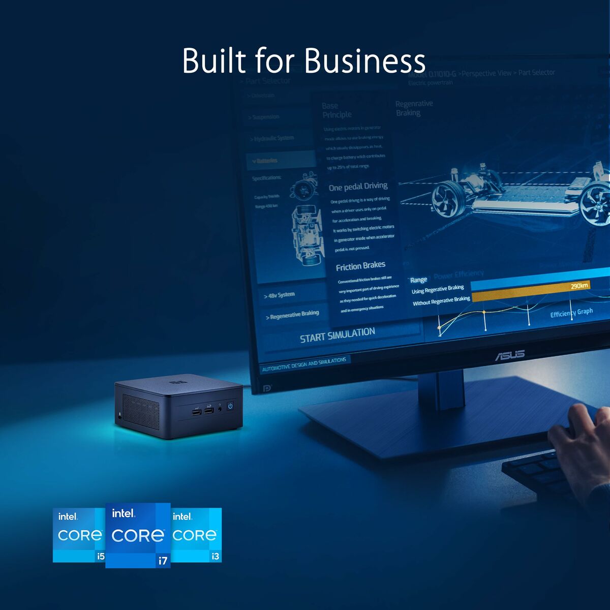 Mini PC Asus NUC 13 Pro RNUC13ANKI70002I i7-1360P