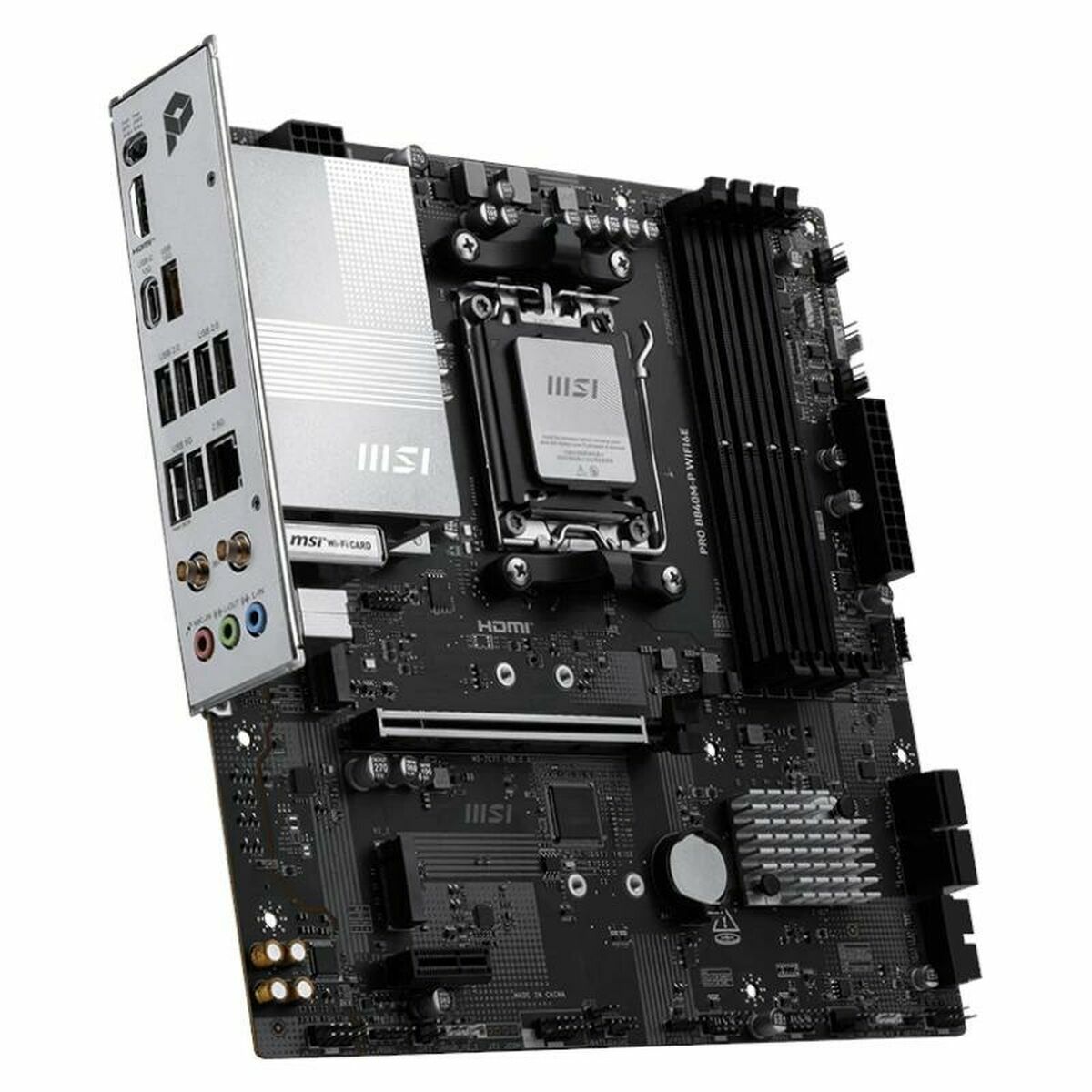 Placa Base MSI PRO B840M-P WIFI6E AMD AM5 AMD