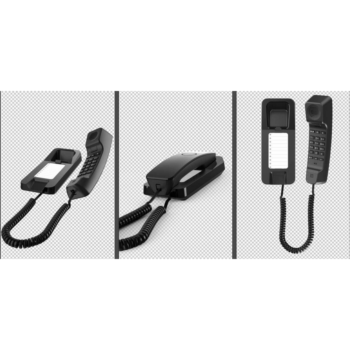 Teléfono Fijo Gigaset DESK 200 Negro