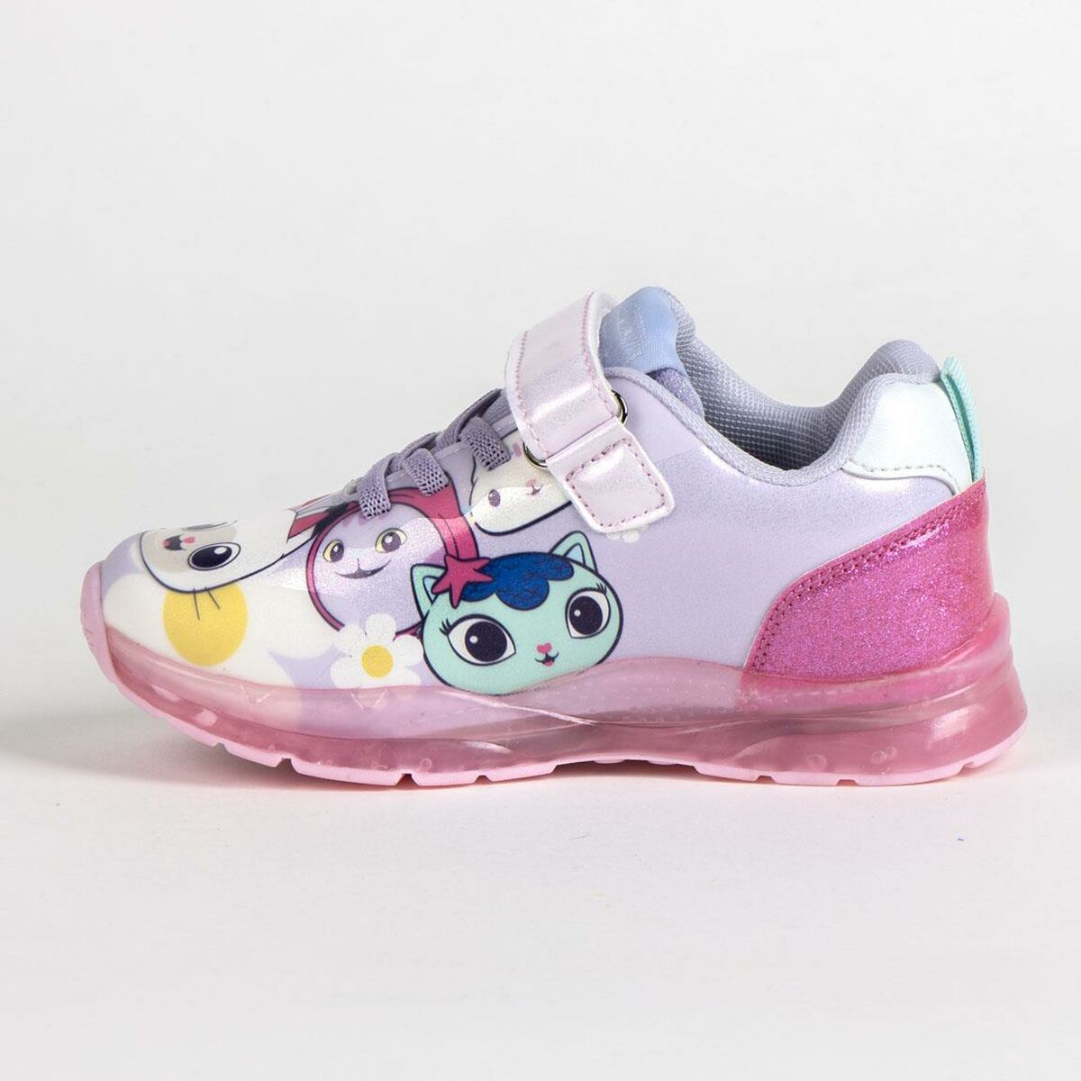 Zapatillas Deportivas con LED Gabby's Dollhouse Lila