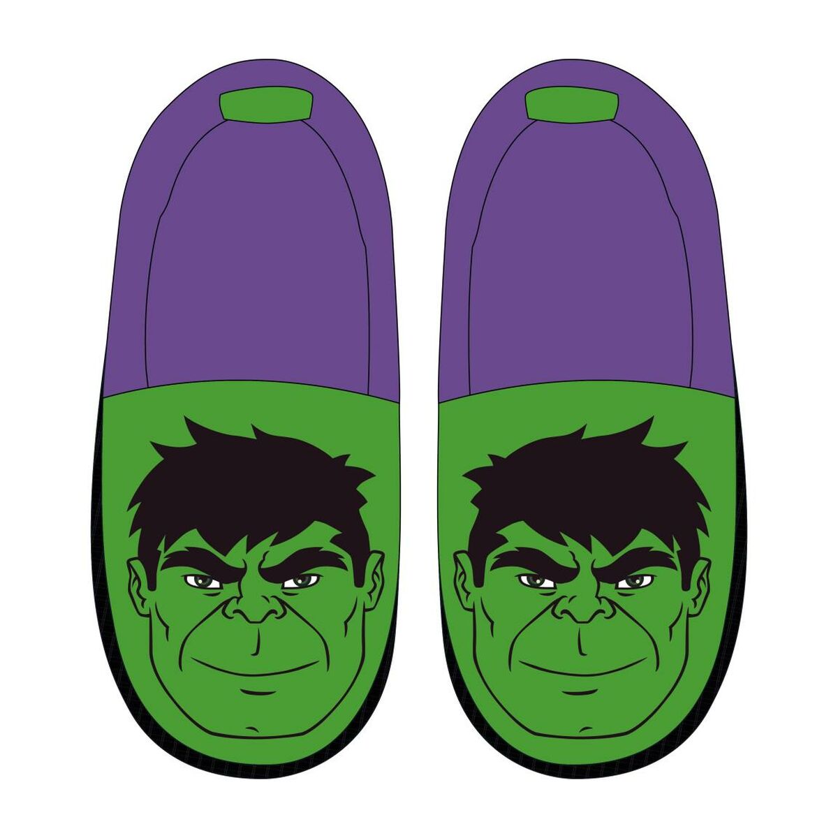 Zapatillas de Estar por Casa The Avengers Verde