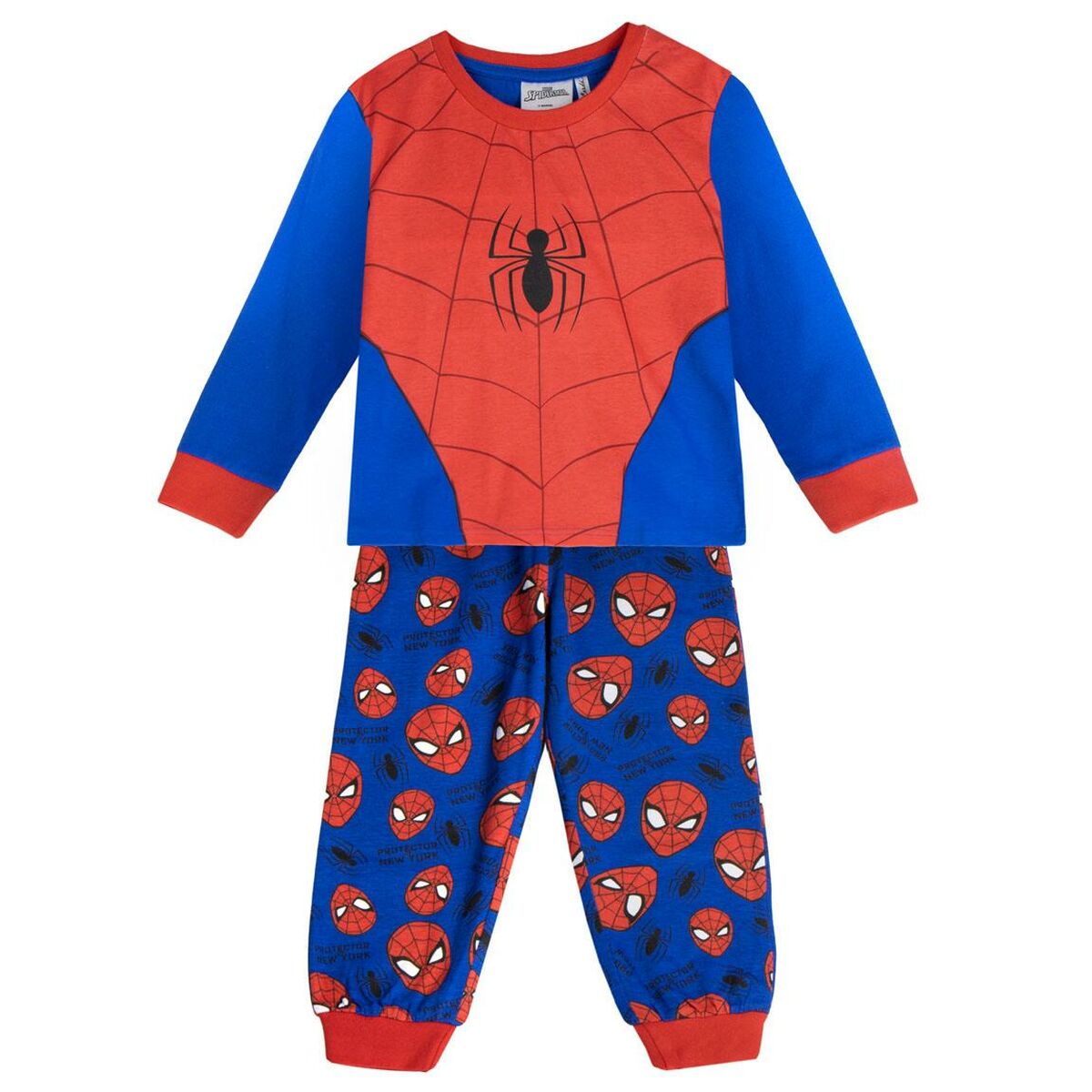Pijama Infantil Spider-Man Rojo