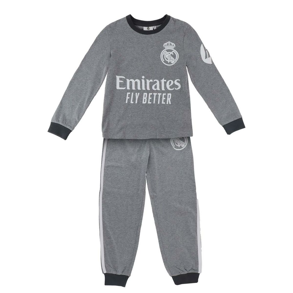 Pijama Infantil Real Madrid C.F. Gris
