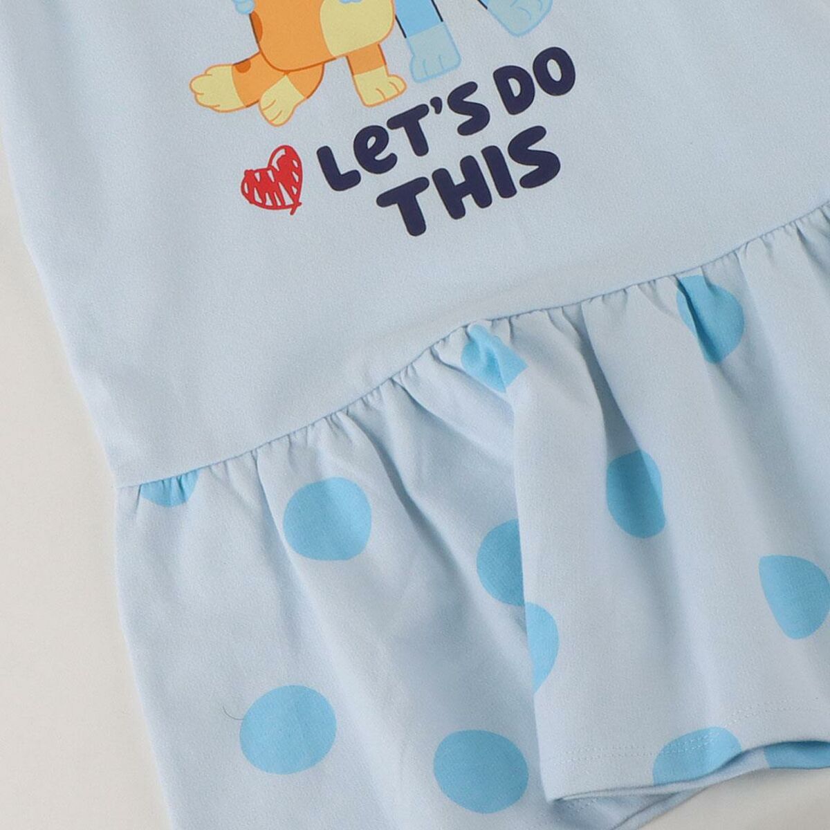 Vestido Bluey Azul claro