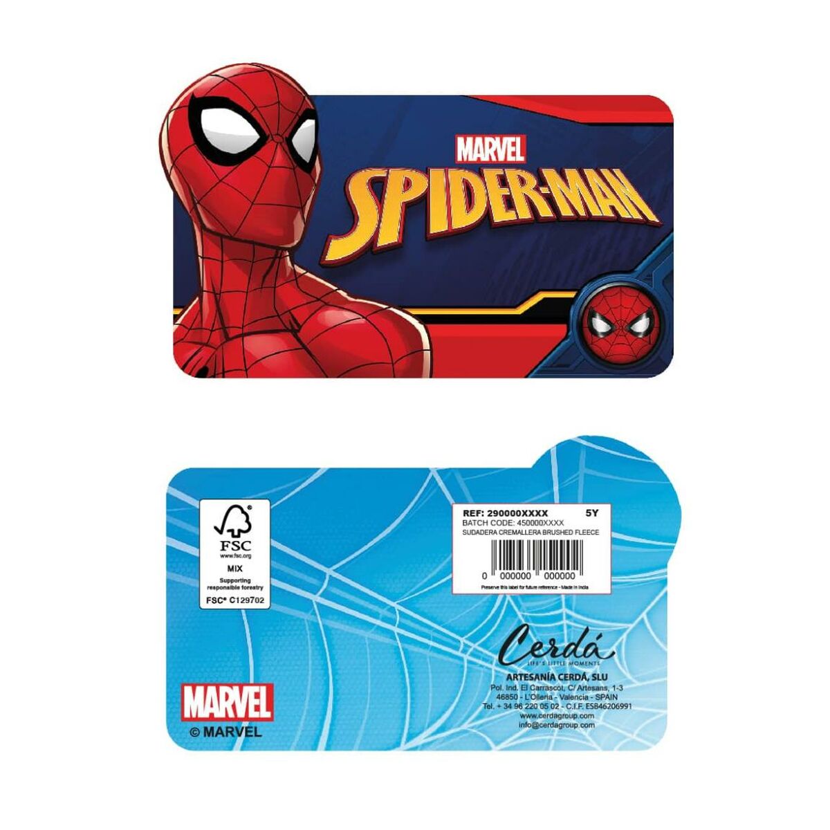 Sudadera con Capucha Niño Spider-Man Rojo