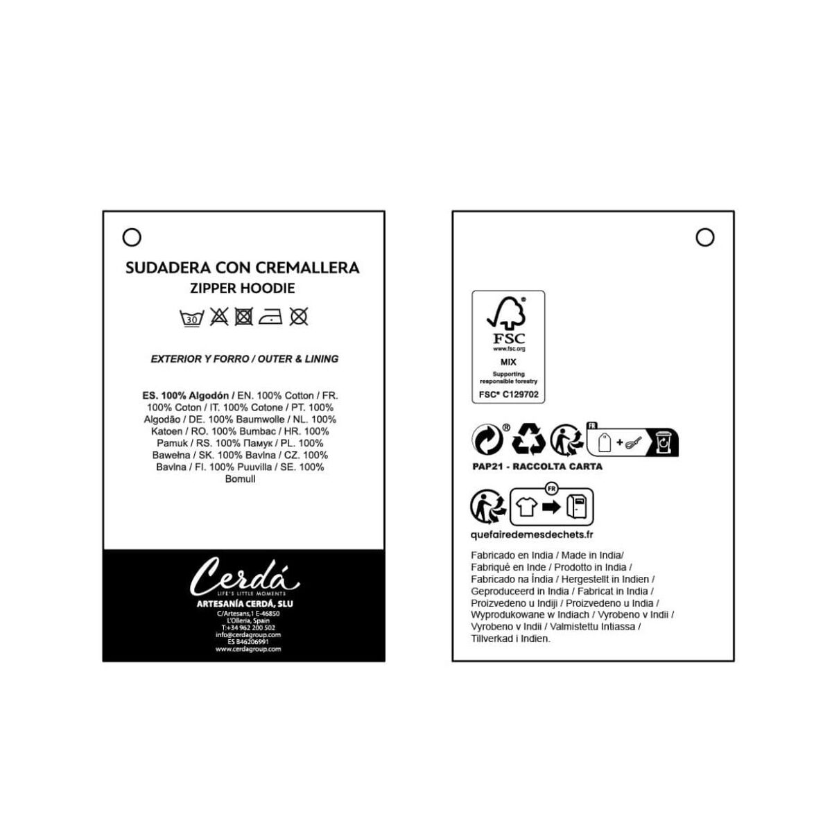 Sudadera con Capucha Niño Bluey Azul oscuro