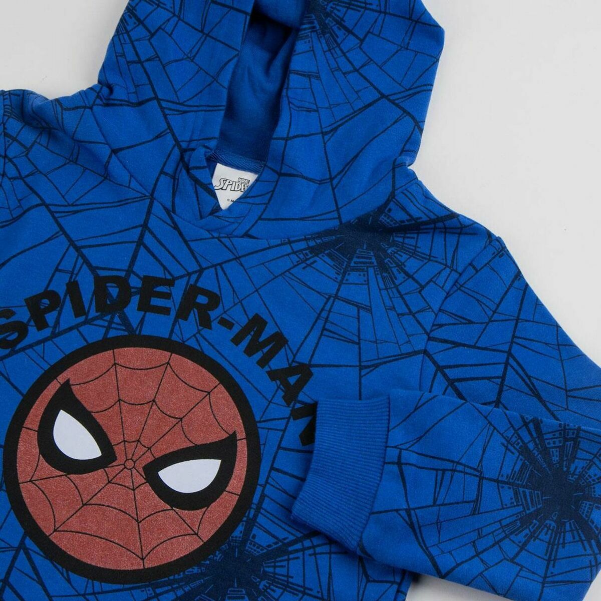 Sudadera con Capucha Niño Spider-Man Azul
