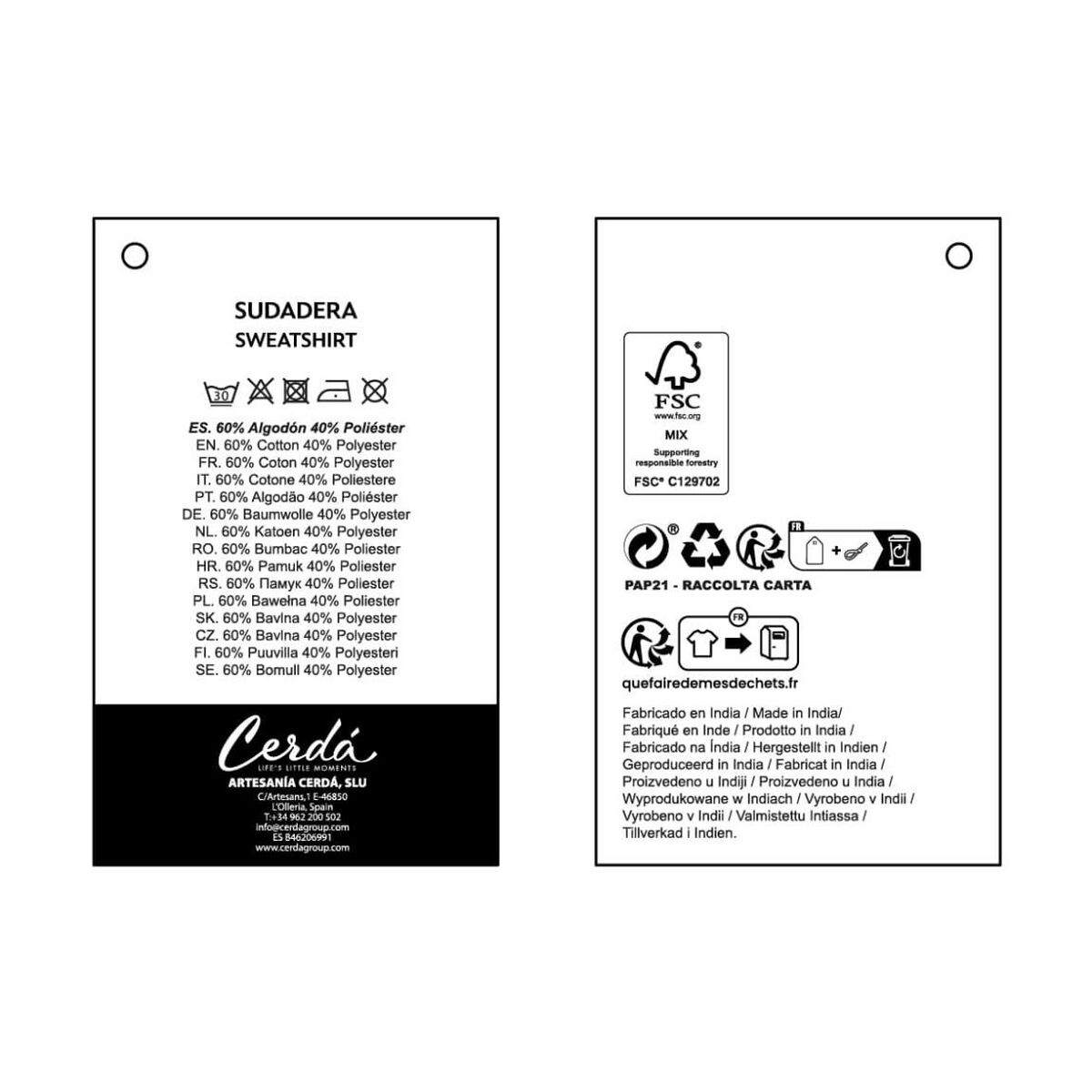 Sudadera con Capucha Niña Stitch Moana Beige