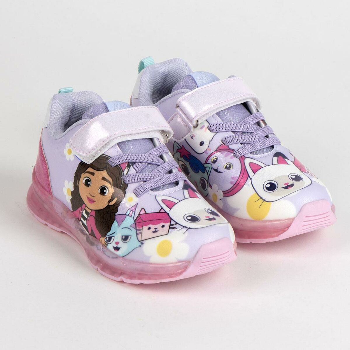 Zapatillas Deportivas con LED Gabby's Dollhouse Lila
